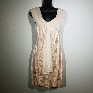 Zum Zum 80s Vintage Jacquard Sash Mini Dress 7/8